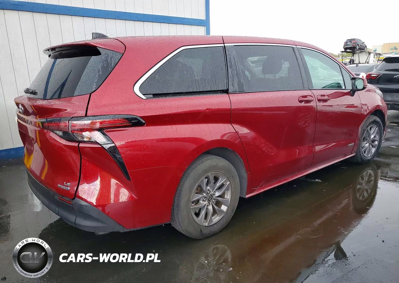 2021 Toyota Sienna Le VIN:5TDKRKEC5MS042986 - 3