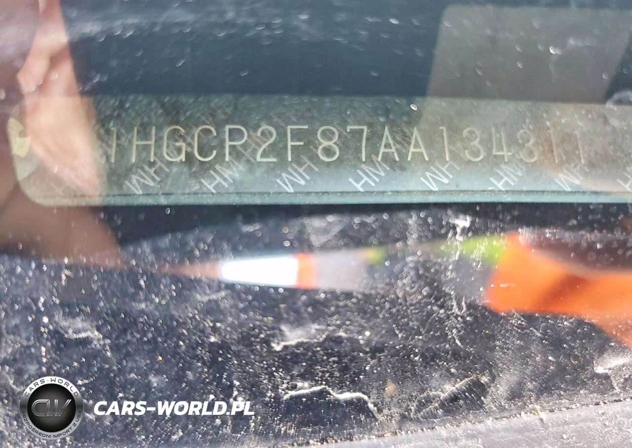 2010 Honda Accord Exl VIN:1HGCP2F87AA134311 - 13