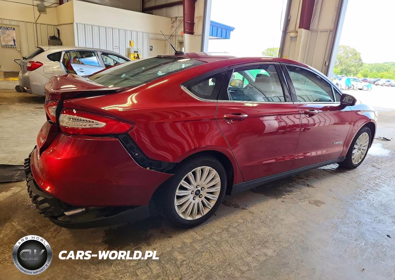 2016 Ford Fusion S Hybrid VIN:3FA6P0UU8GR394009 - 3