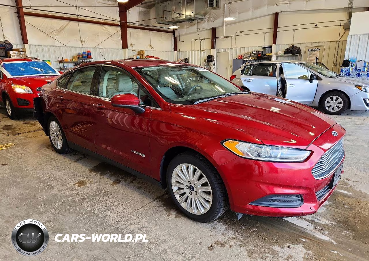 2016 Ford Fusion S Hybrid VIN:3FA6P0UU8GR394009 - 4
