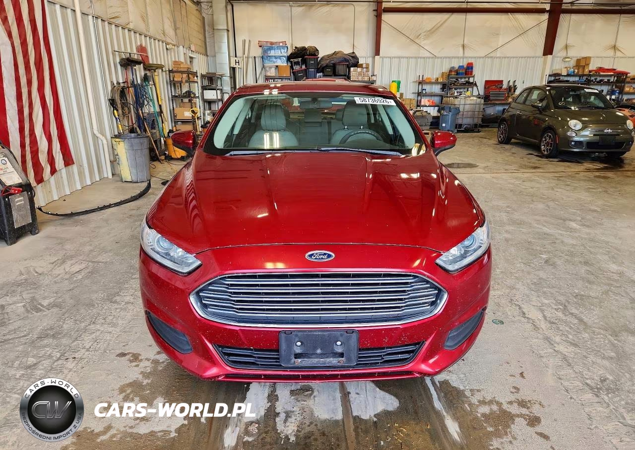 2016 Ford Fusion S Hybrid VIN:3FA6P0UU8GR394009 - 5