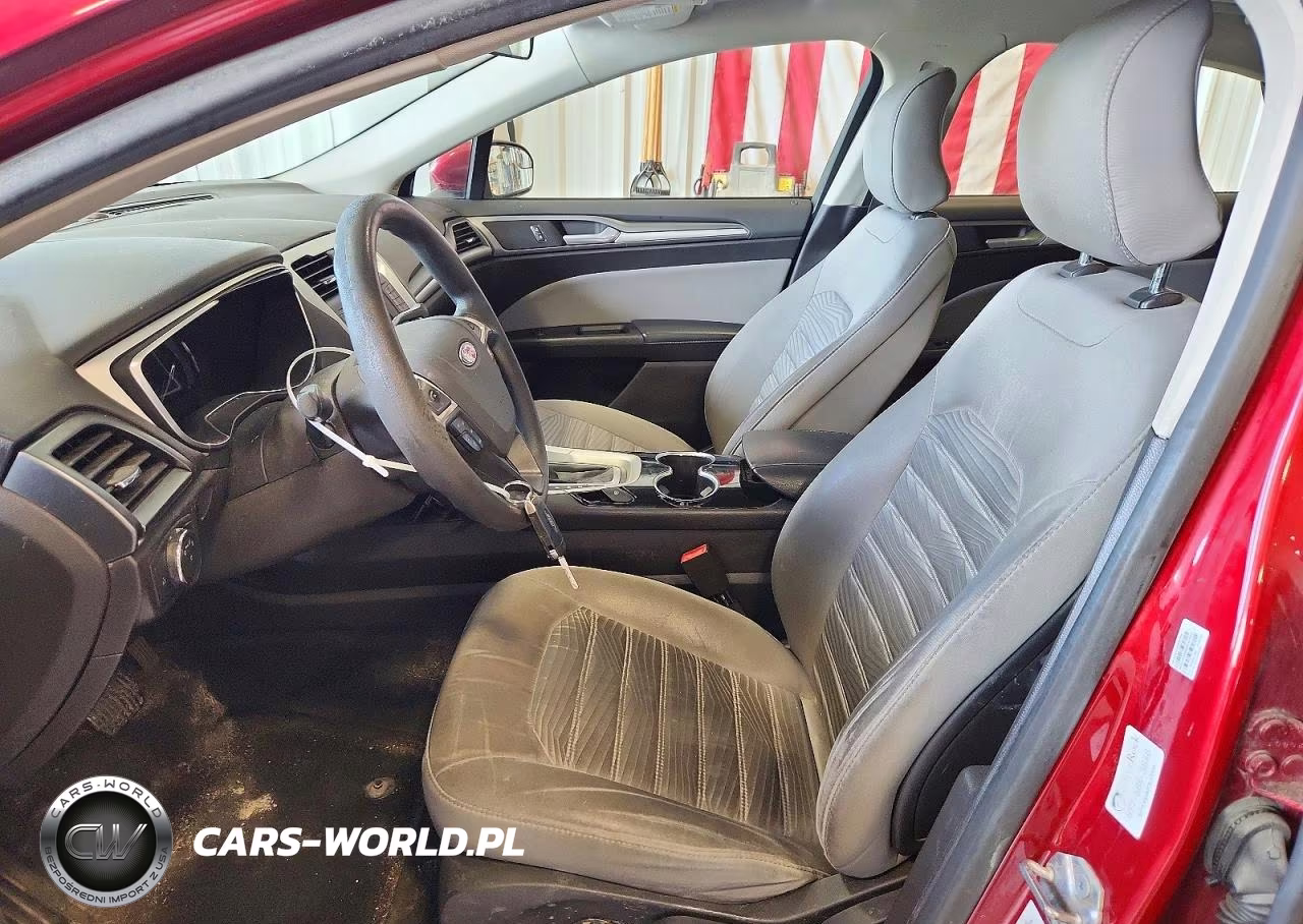 2016 Ford Fusion S Hybrid VIN:3FA6P0UU8GR394009 - 7