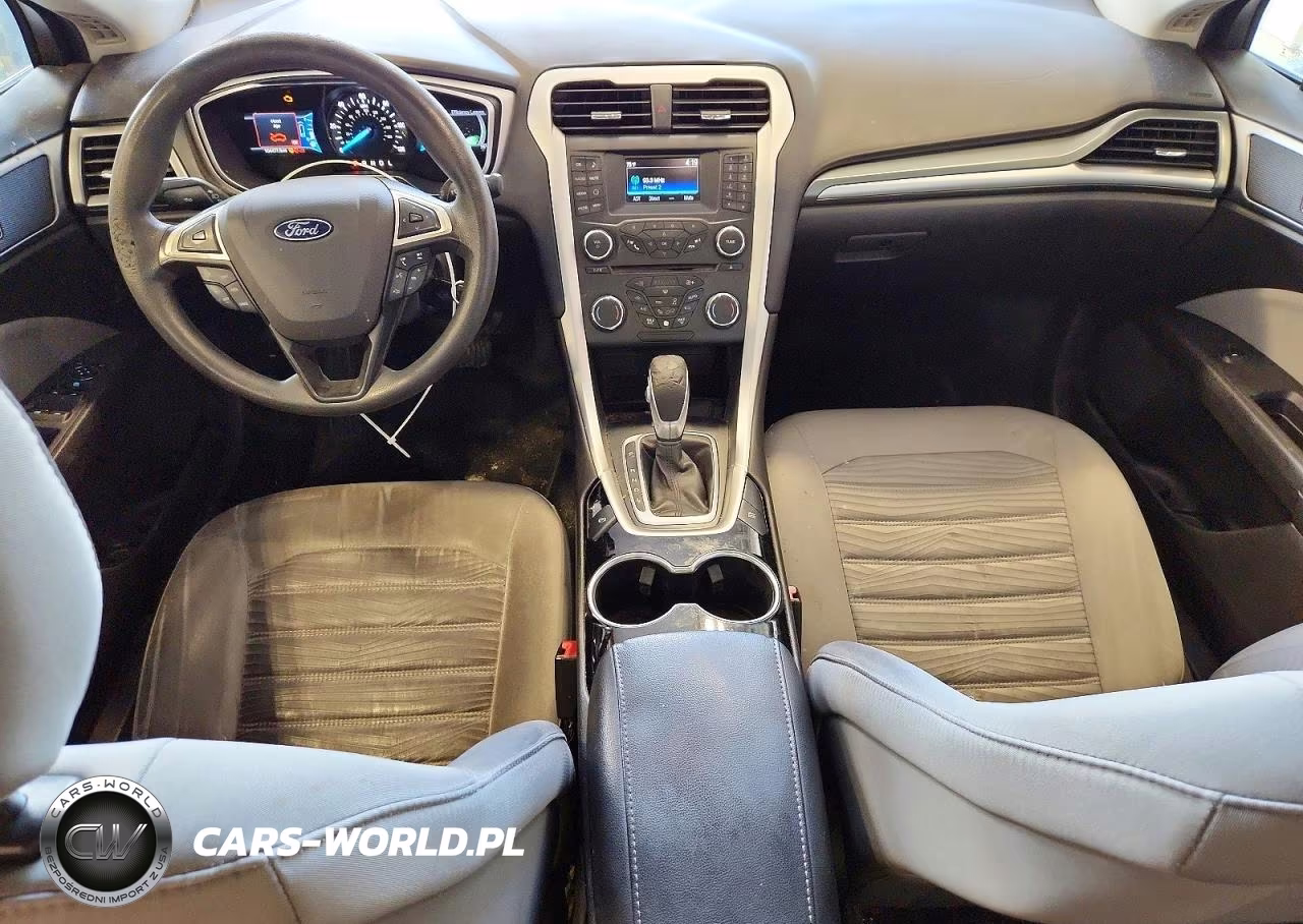 2016 Ford Fusion S Hybrid VIN:3FA6P0UU8GR394009 - 8