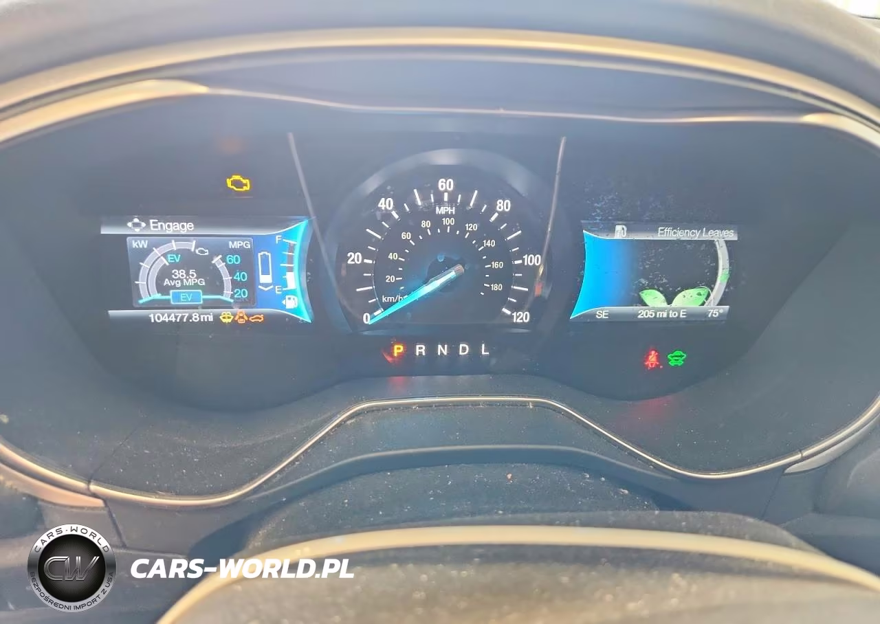 2016 Ford Fusion S Hybrid VIN:3FA6P0UU8GR394009 - 9