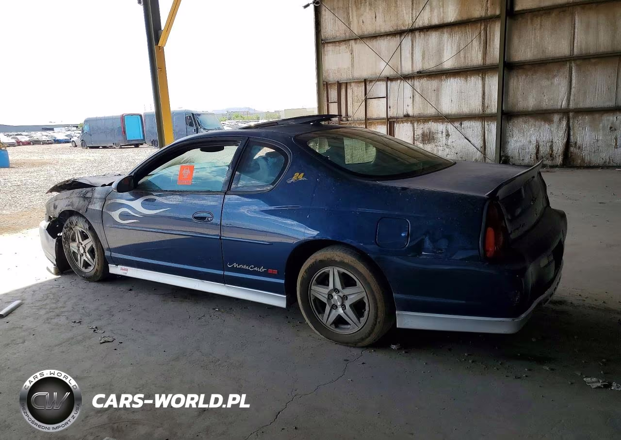 2003 Chevrolet Monte Carlo Ss VIN:2G1WX12K439331614 - 2