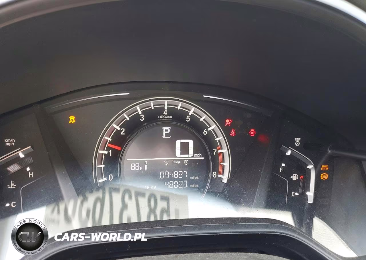 2019 Honda Cr-V Lx VIN:2HKRW6H36KH210938 - 9