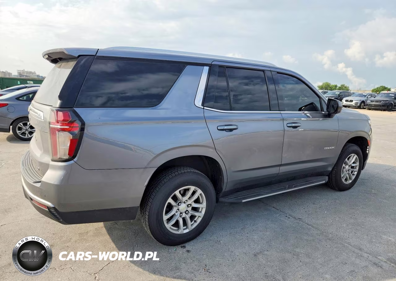 2021 Chevrolet Tahoe C1500 Lt VIN:1GNSCNKD3MR350373 - 3