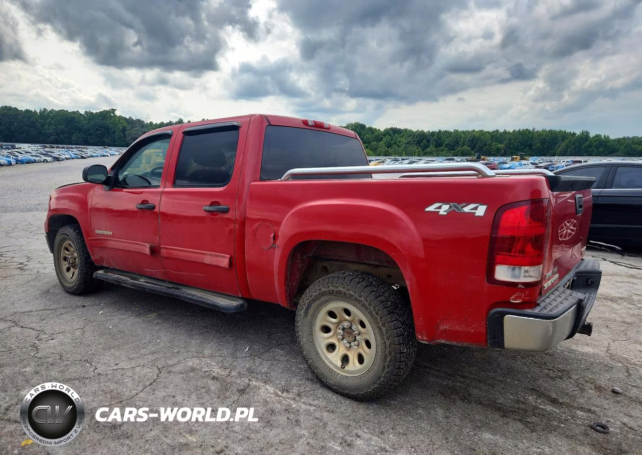 2010 GMC Sierra K1500 Sl VIN:3GTRKUEA9AG212855 - 2