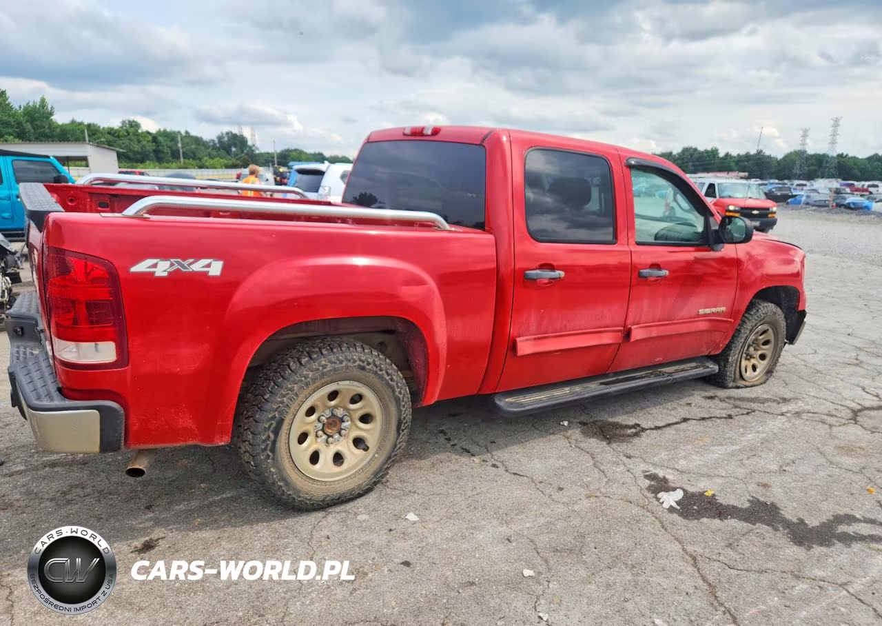 2010 GMC Sierra K1500 Sl VIN:3GTRKUEA9AG212855 - 3