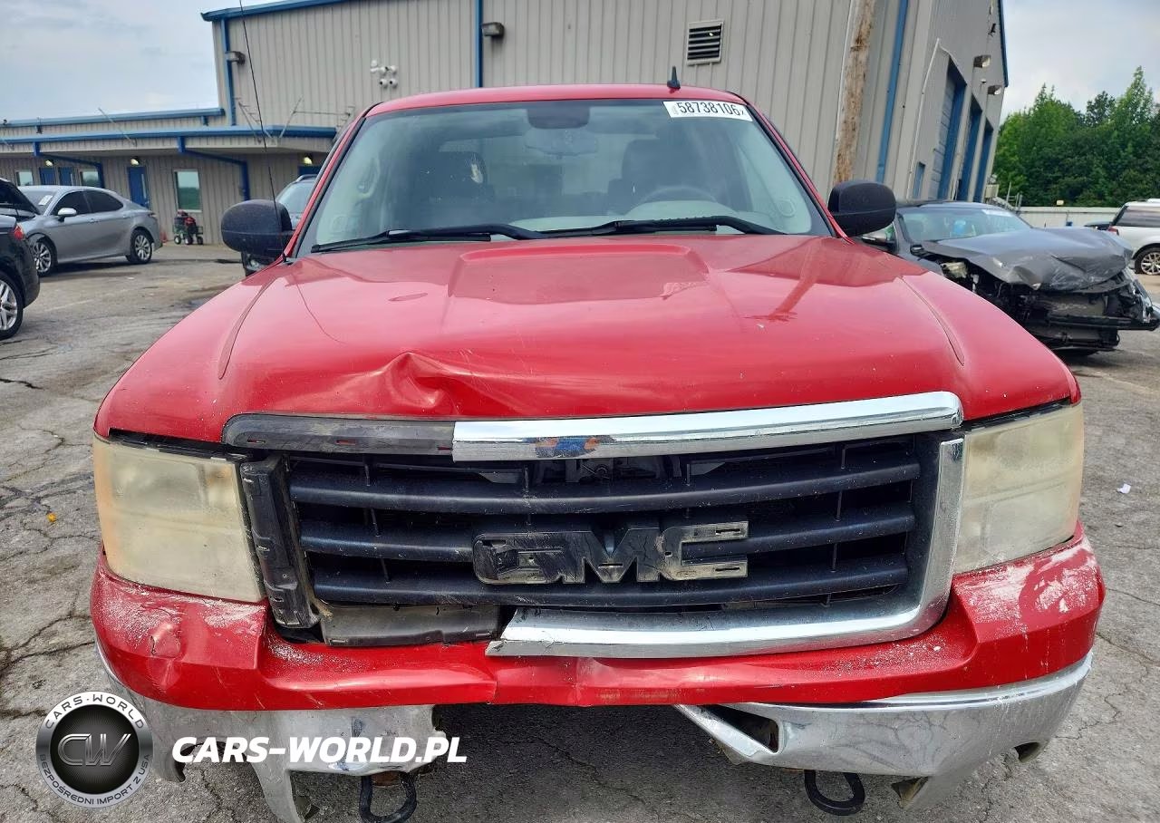 2010 GMC Sierra K1500 Sl VIN:3GTRKUEA9AG212855 - 5