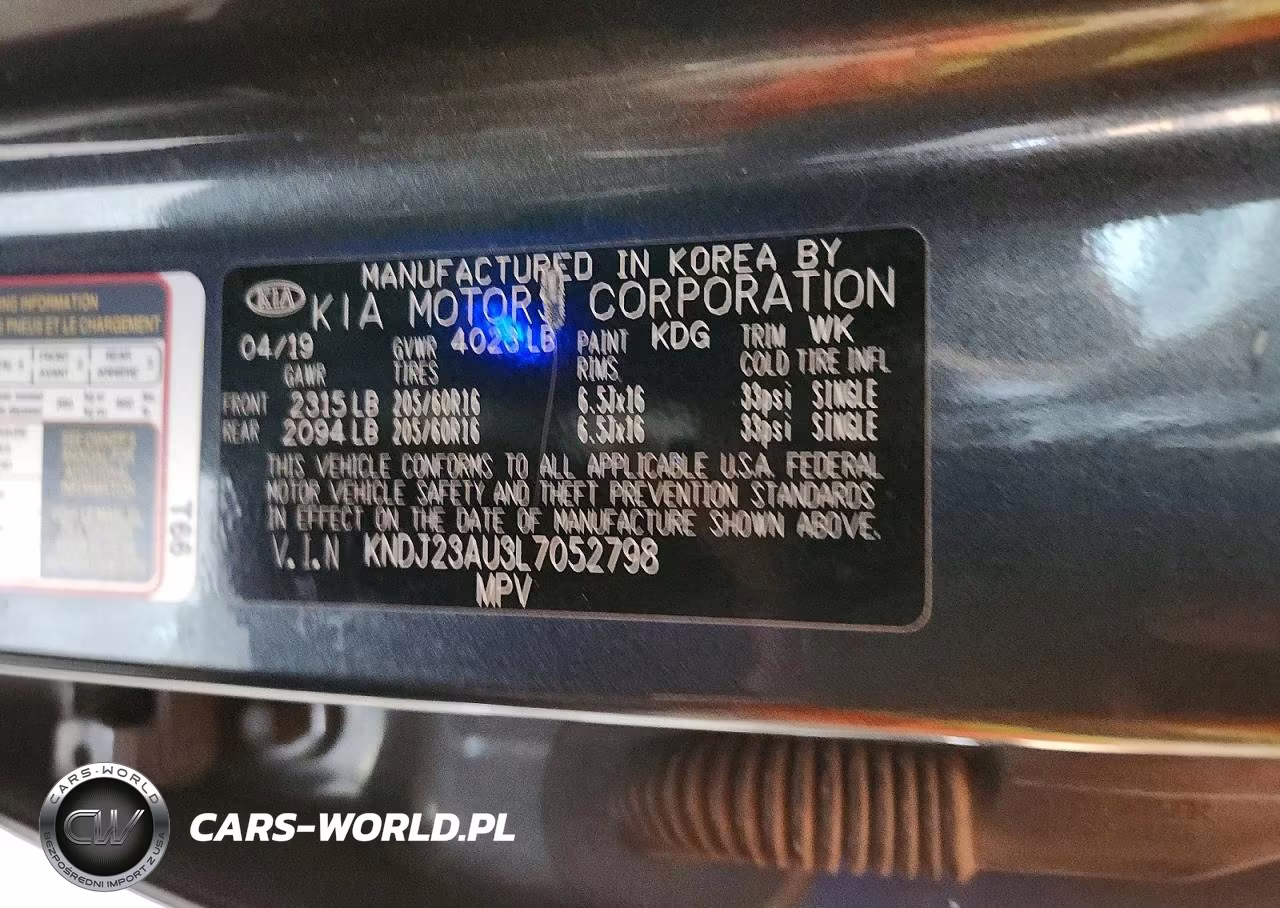 2020 Kia Soul Lx VIN:KNDJ23AU3L7052798 - 12