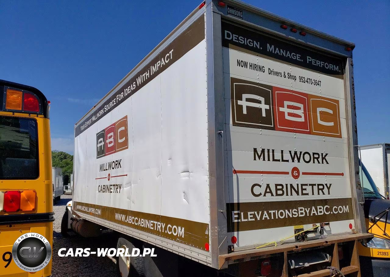 2016 International 4300 Box Truck VIN:1HTMMMML8GH228277 - 2
