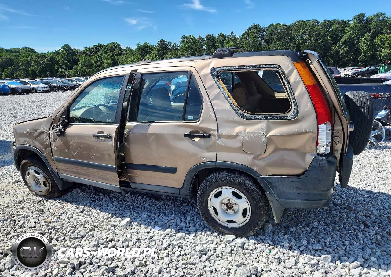 2004 Honda Cr-V Lx VIN:SHSRD68494U201031 - 2