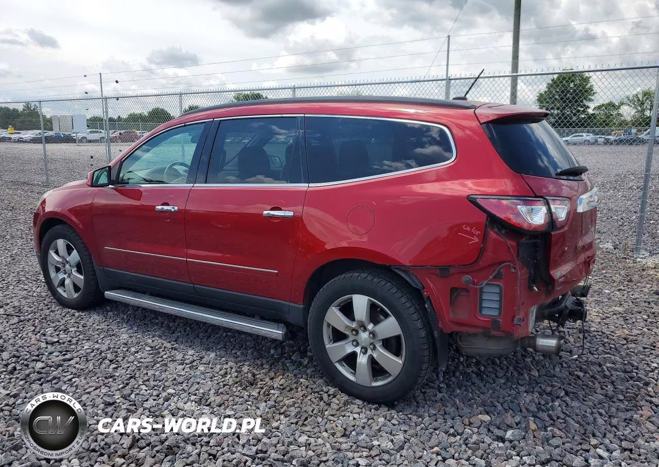 2014 Chevrolet Traverse Ltz VIN:1GNKVJKD5EJ237365 - 2