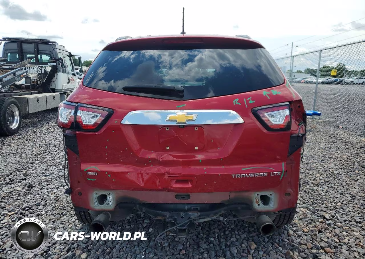2014 Chevrolet Traverse Ltz VIN:1GNKVJKD5EJ237365 - 6