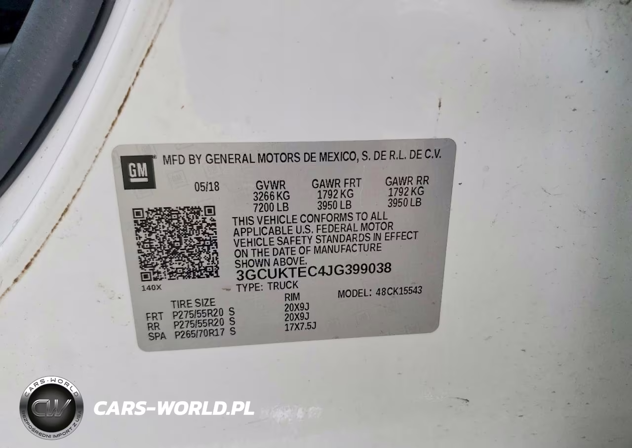 2018 Chevrolet Silverado K1500 High Country VIN:3GCUKTEC4JG399038 - 12
