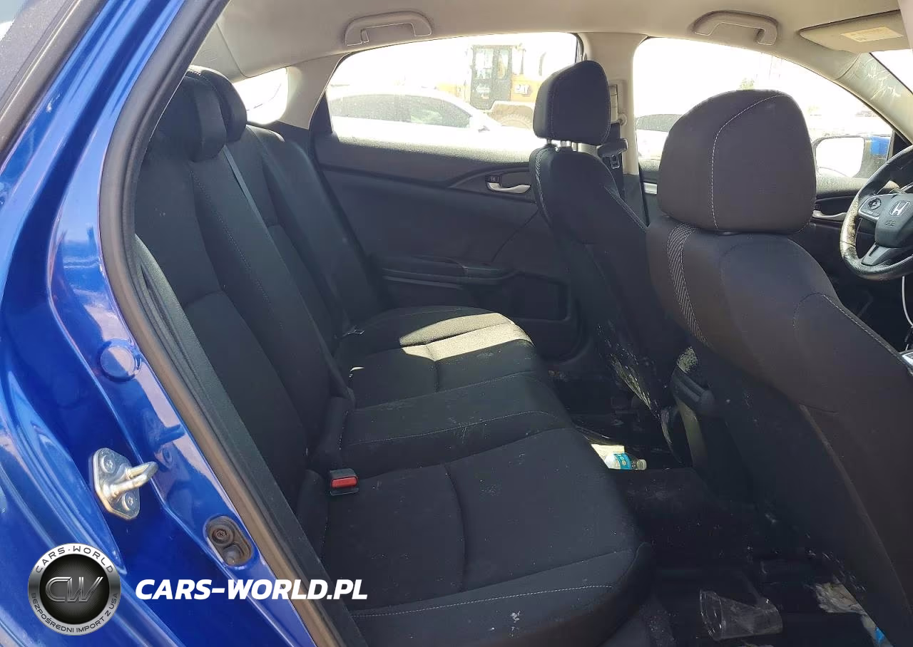 2018 Honda Civic Lx VIN:19XFC2F58JE037421 - 10
