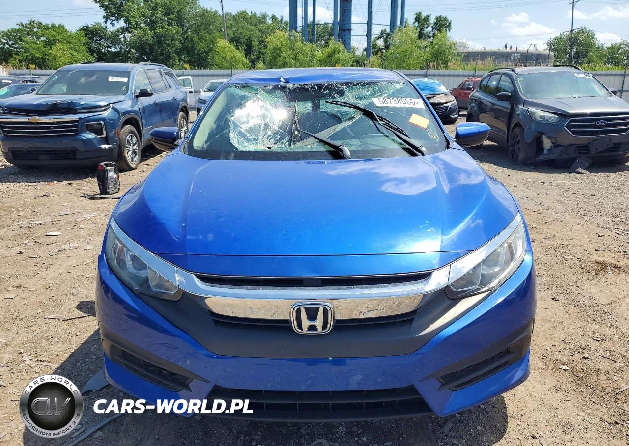 2018 Honda Civic Lx VIN:19XFC2F58JE037421 - 5