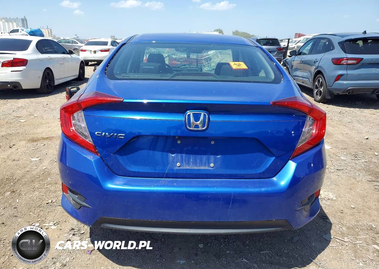 2018 Honda Civic Lx VIN:19XFC2F58JE037421 - 6