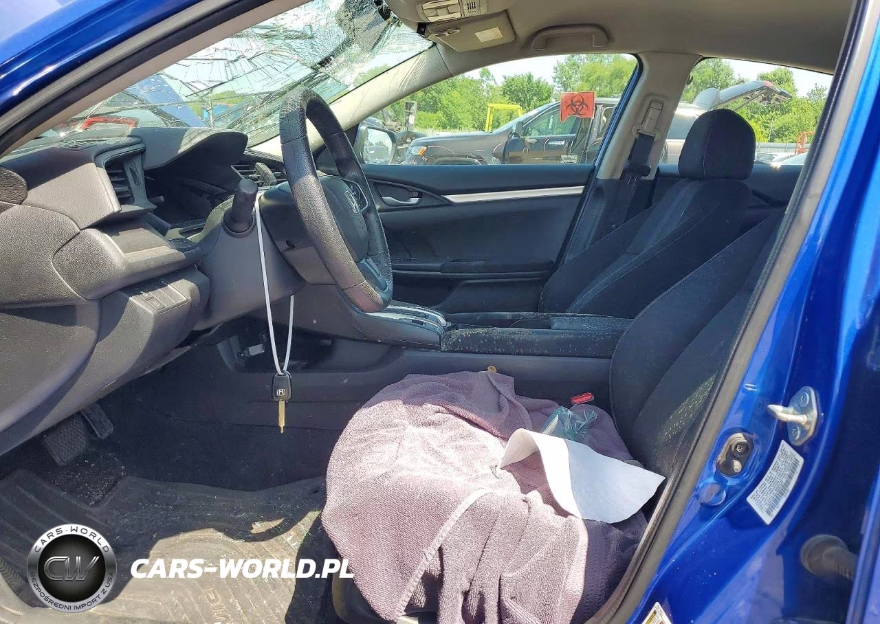 2018 Honda Civic Lx VIN:19XFC2F58JE037421 - 7