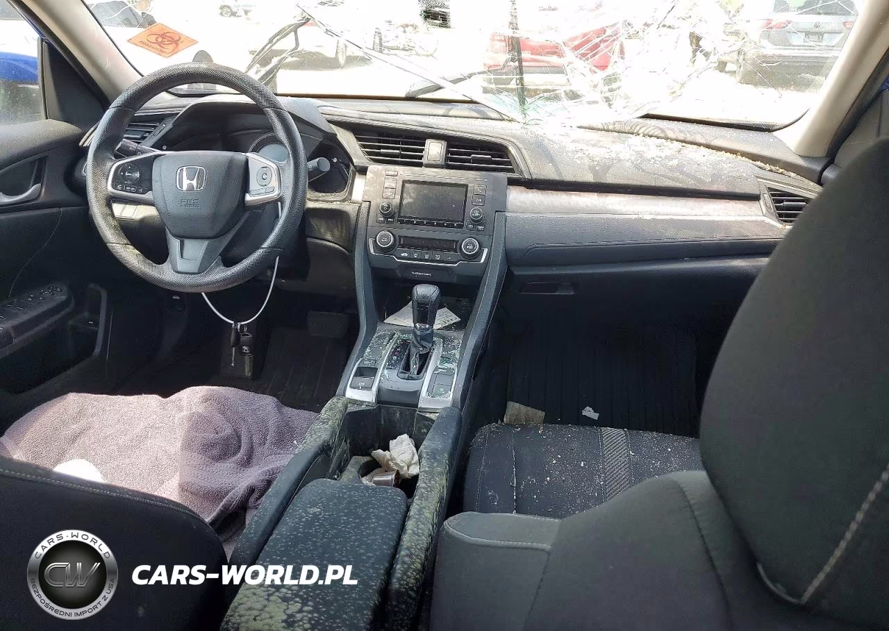 2018 Honda Civic Lx VIN:19XFC2F58JE037421 - 8