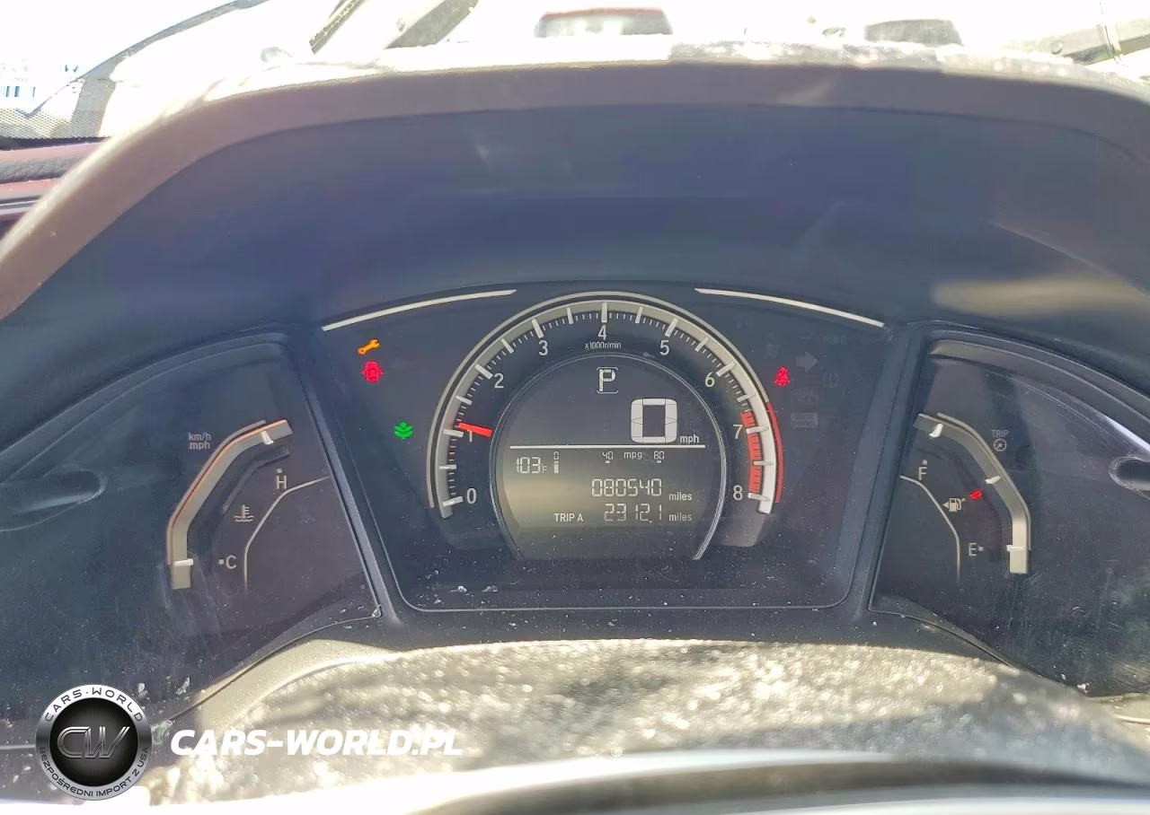 2018 Honda Civic Lx VIN:19XFC2F58JE037421 - 9