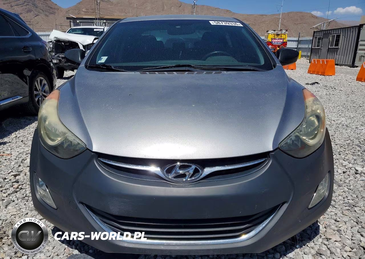 2012 Hyundai Elantra Gls (Ulsan Plant) VIN:KMHDH4AE7CU282285 - 5