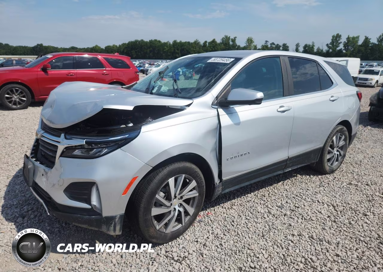 2022 Chevrolet Equinox Lt VIN:3GNAXKEV7NL212184 - 1