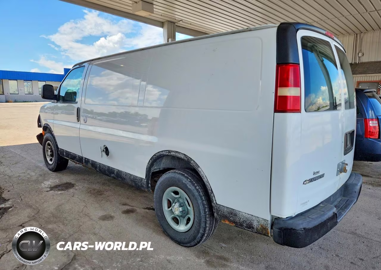 2007 Chevrolet Express Delivery Van VIN:1GCFG15X971226141 - 2