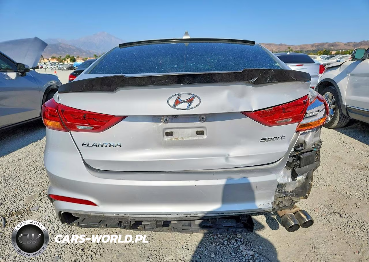 2018 Hyundai Elantra Sport VIN:KMHD04LB7JU574946 - 6