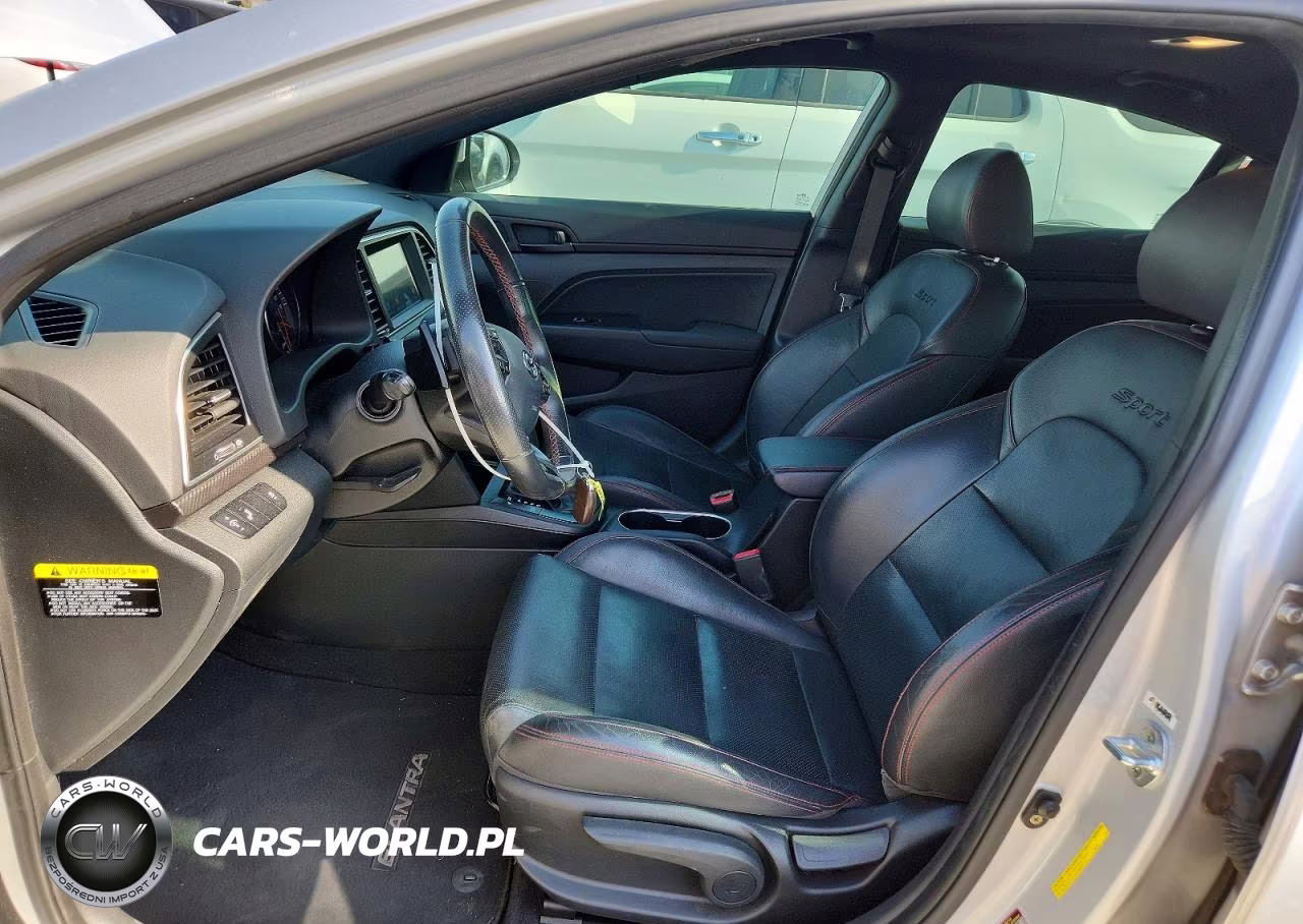 2018 Hyundai Elantra Sport VIN:KMHD04LB7JU574946 - 7