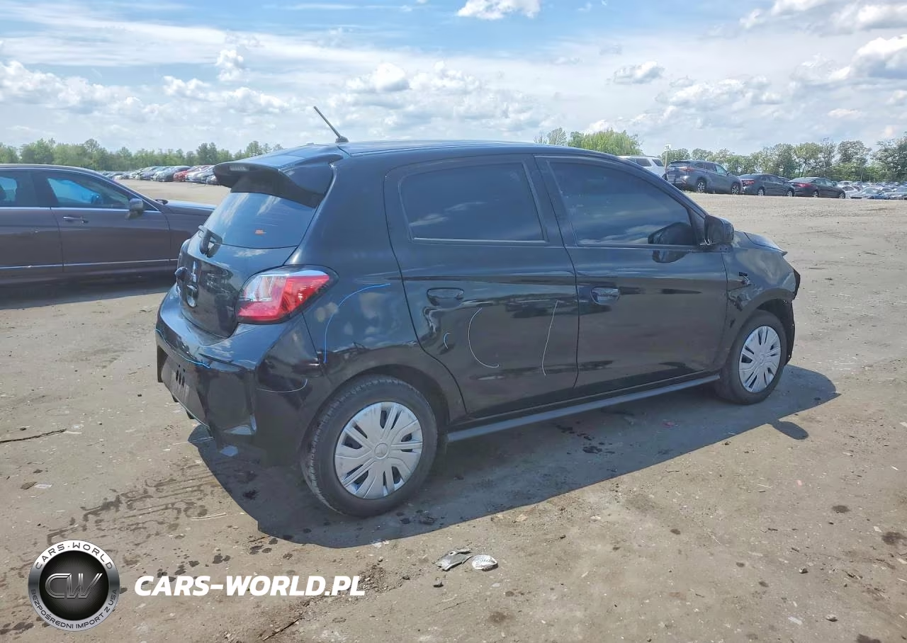 2024 Mitsubishi Mirage Es VIN:ML32AUHJXRH025709 - 3