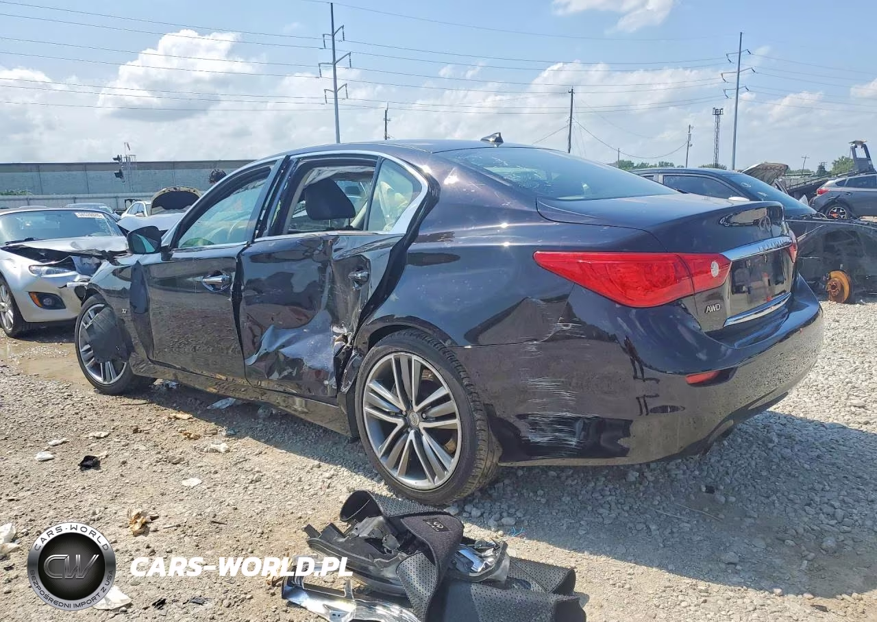 2014 Infiniti Q50 Sport VIN:JN1BV7AR7EM698853 - 2