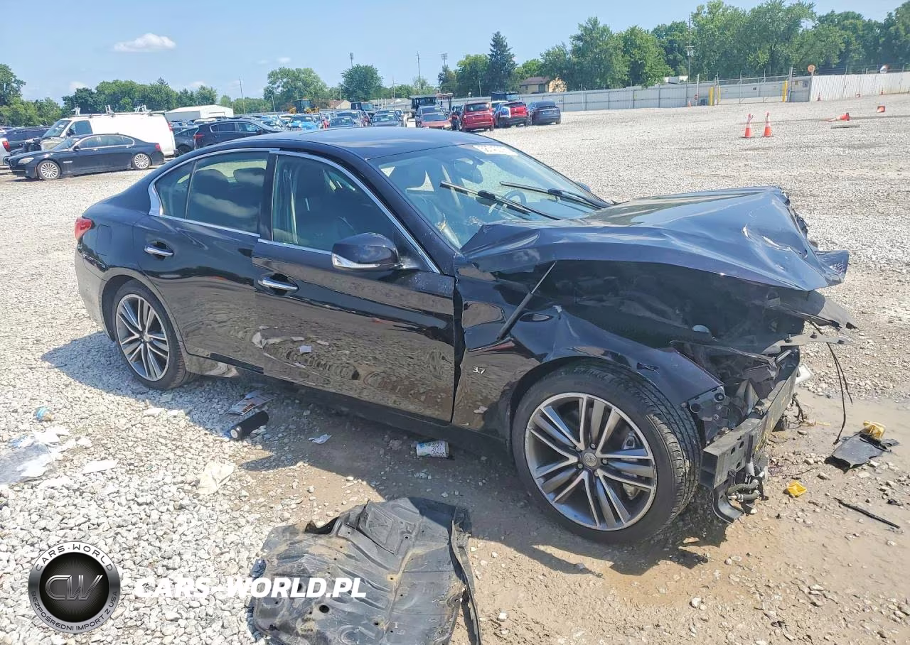 2014 Infiniti Q50 Sport VIN:JN1BV7AR7EM698853 - 4