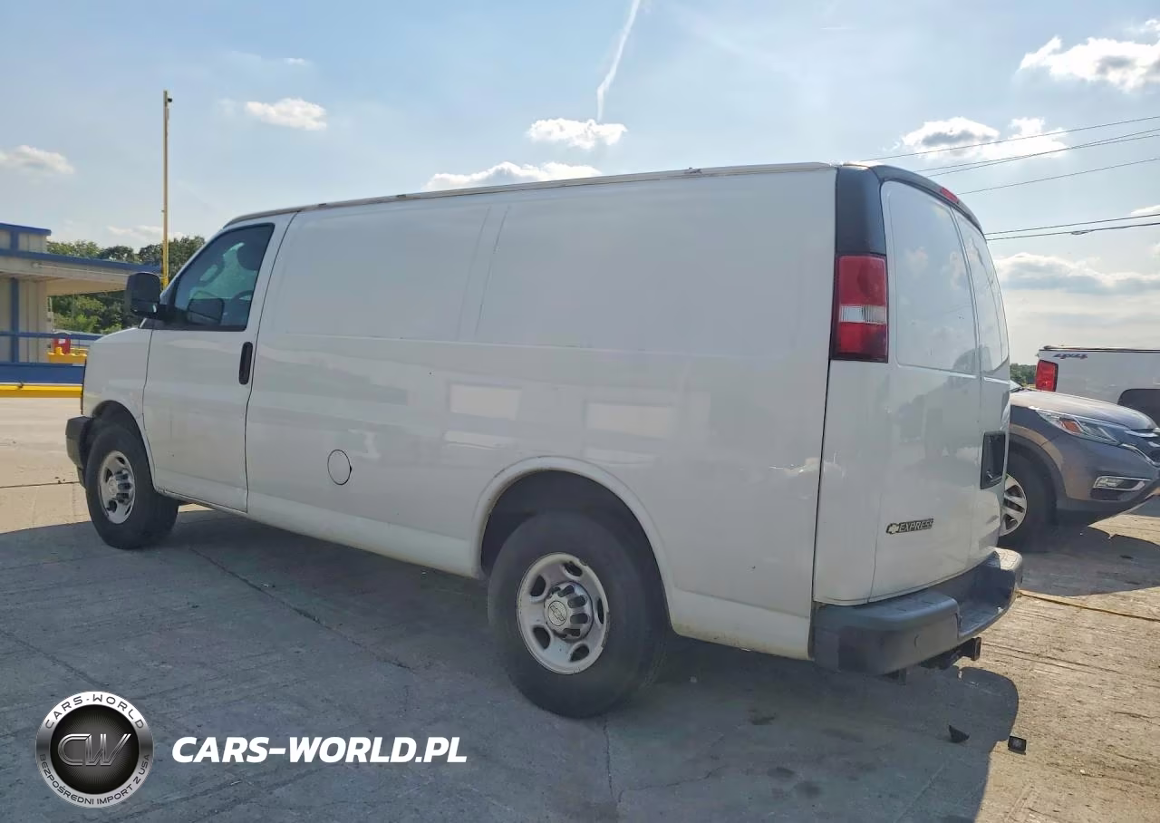 2017 Chevrolet Express 2500 Cargo Delivery Van VIN:1GCWGAFF9H1338753 - 2