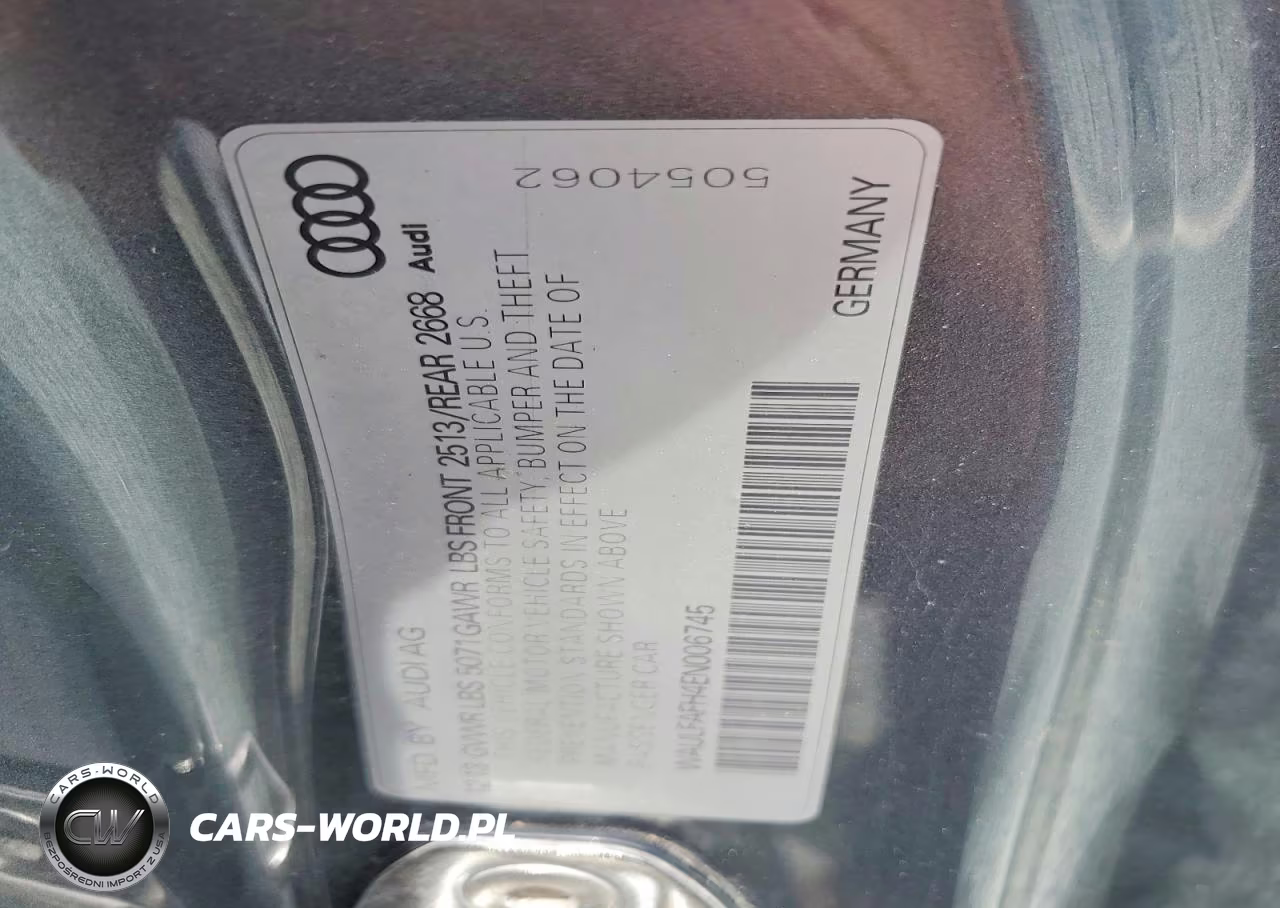 2014 Audi A5 Premium Plus VIN:WAULFAFH4EN006745 - 12