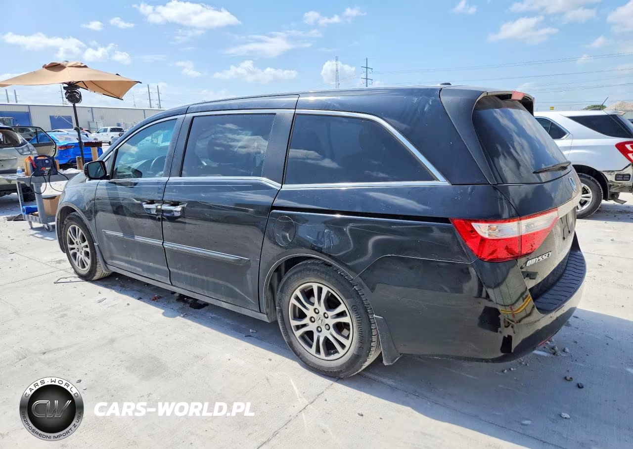 2012 Honda Odyssey Exl VIN:5FNRL5H63CB073860 - 2