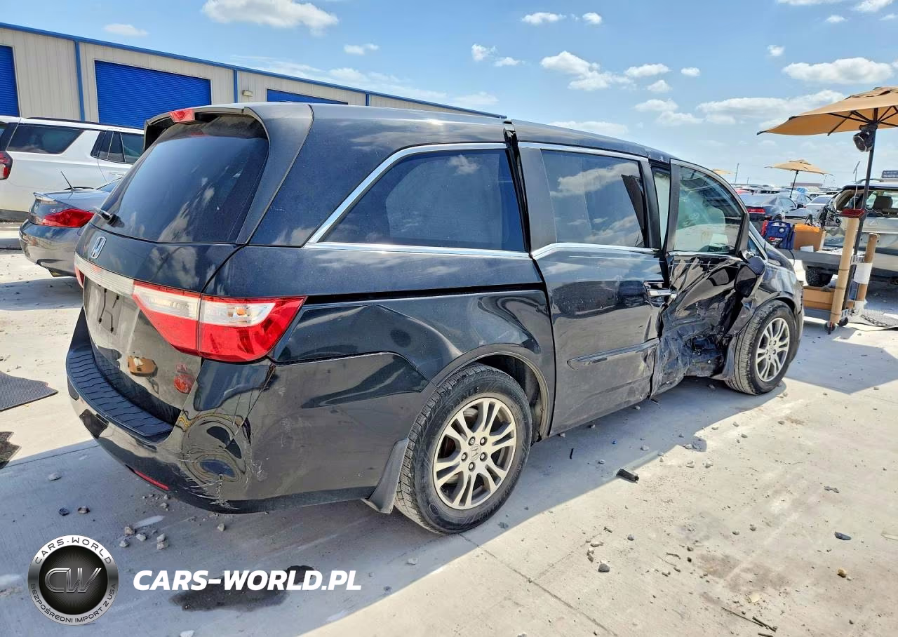 2012 Honda Odyssey Exl VIN:5FNRL5H63CB073860 - 3