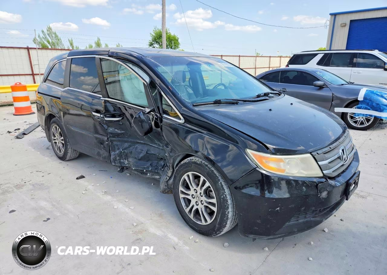 2012 Honda Odyssey Exl VIN:5FNRL5H63CB073860 - 4