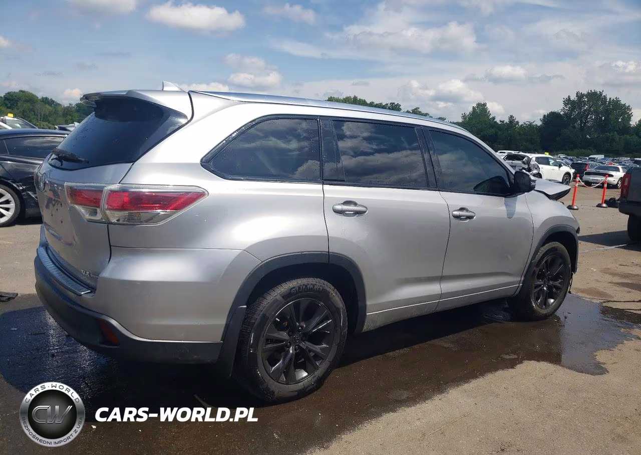 2016 Toyota Highlander Xle VIN:5TDJKRFH7GS301050 - 3