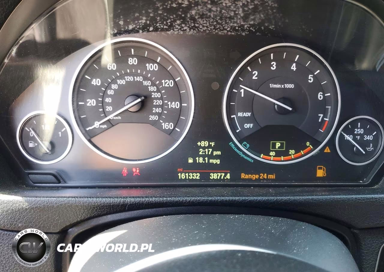 2014 BMW 328 I Sulev VIN:WBA3C1C53EK110924 - 9