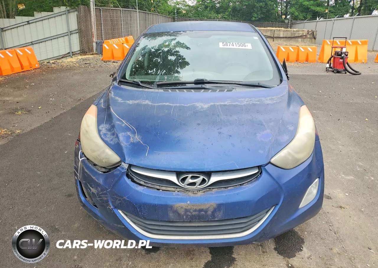 2013 Hyundai Elantra VIN:KMHDH4AE6DU808147 - 5