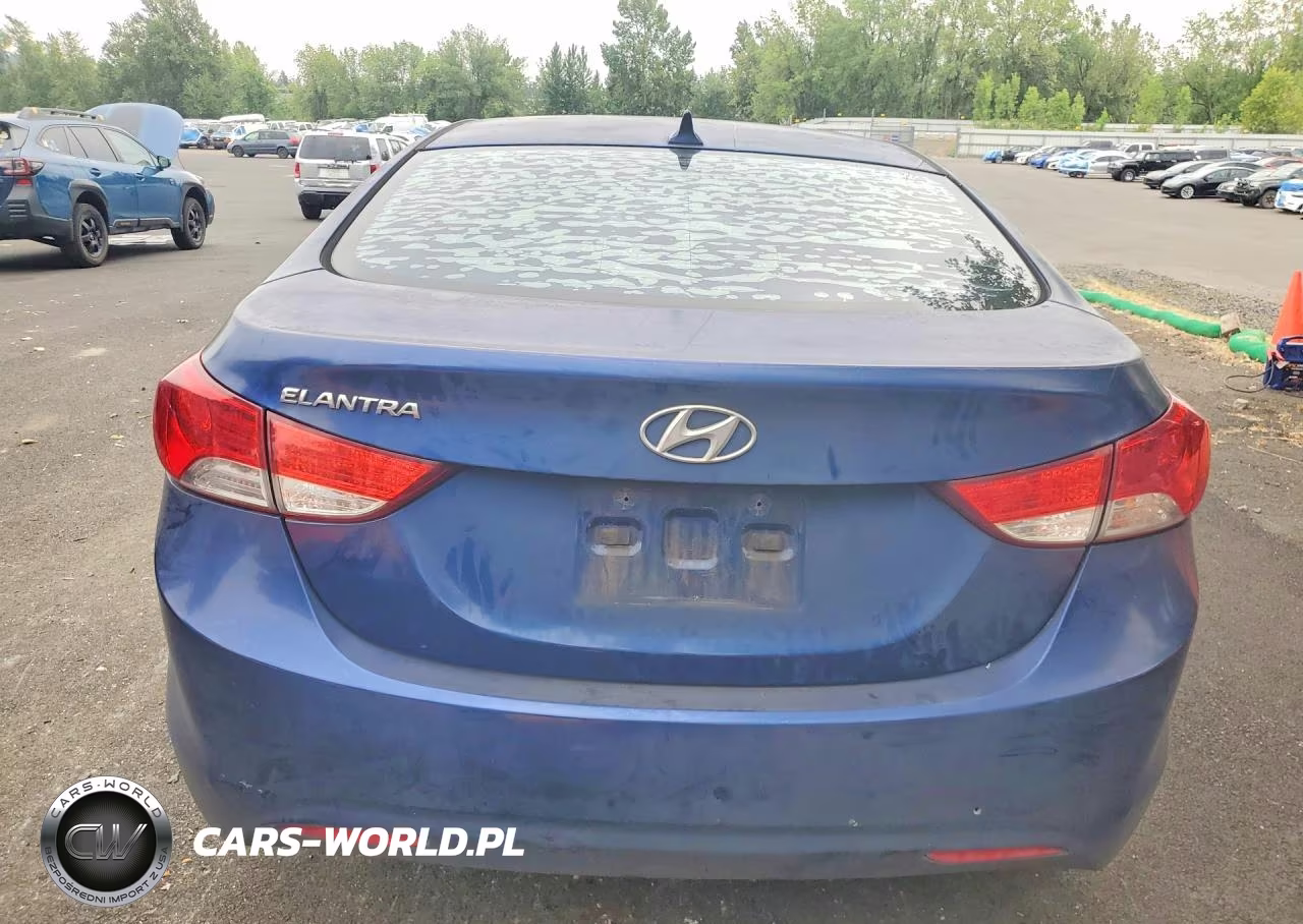 2013 Hyundai Elantra VIN:KMHDH4AE6DU808147 - 6