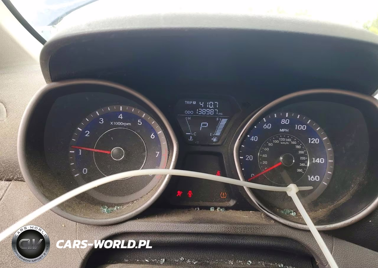 2013 Hyundai Elantra VIN:KMHDH4AE6DU808147 - 9