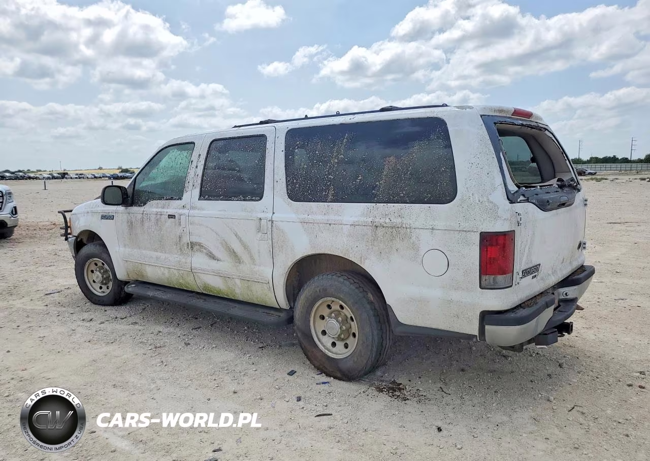 2000 Ford Excursion Xlt VIN:1FMNU40L3YEA95613 - 2