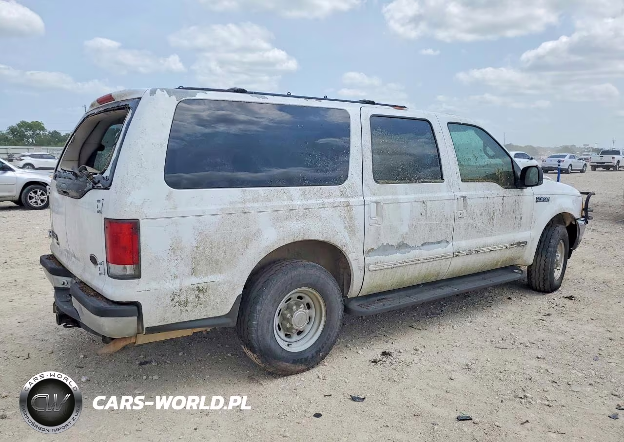 2000 Ford Excursion Xlt VIN:1FMNU40L3YEA95613 - 3