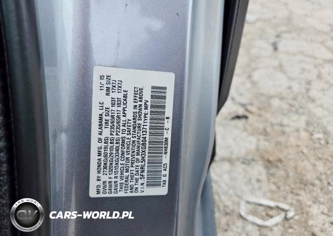 2016 Honda Odyssey Se VIN:5FNRL5H3XGB041371 - 13