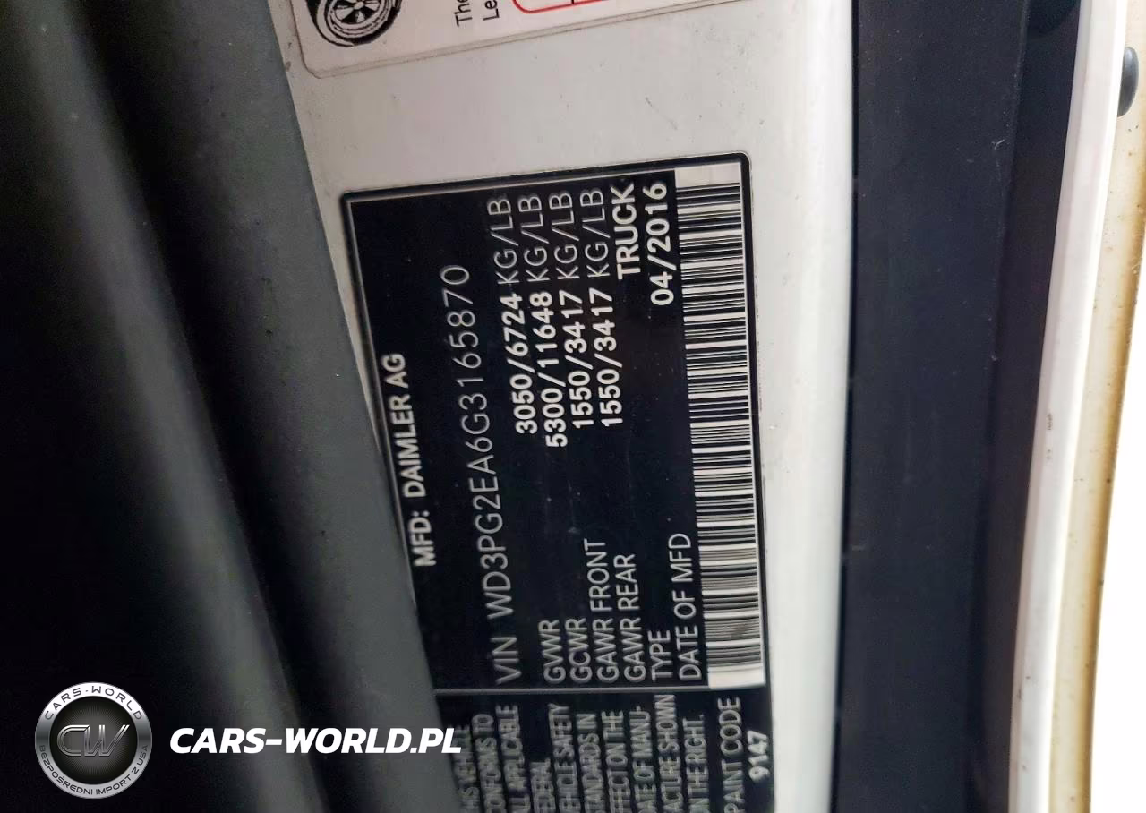 2016 Mercedes-Benz Metris VIN:WD3PG2EA6G3165870 - 13