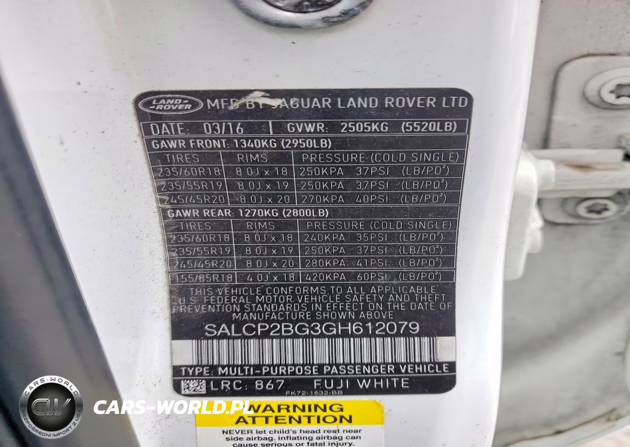2016 Land Rover Discovery Sport Se VIN:SALCP2BG3GH612079 - 12