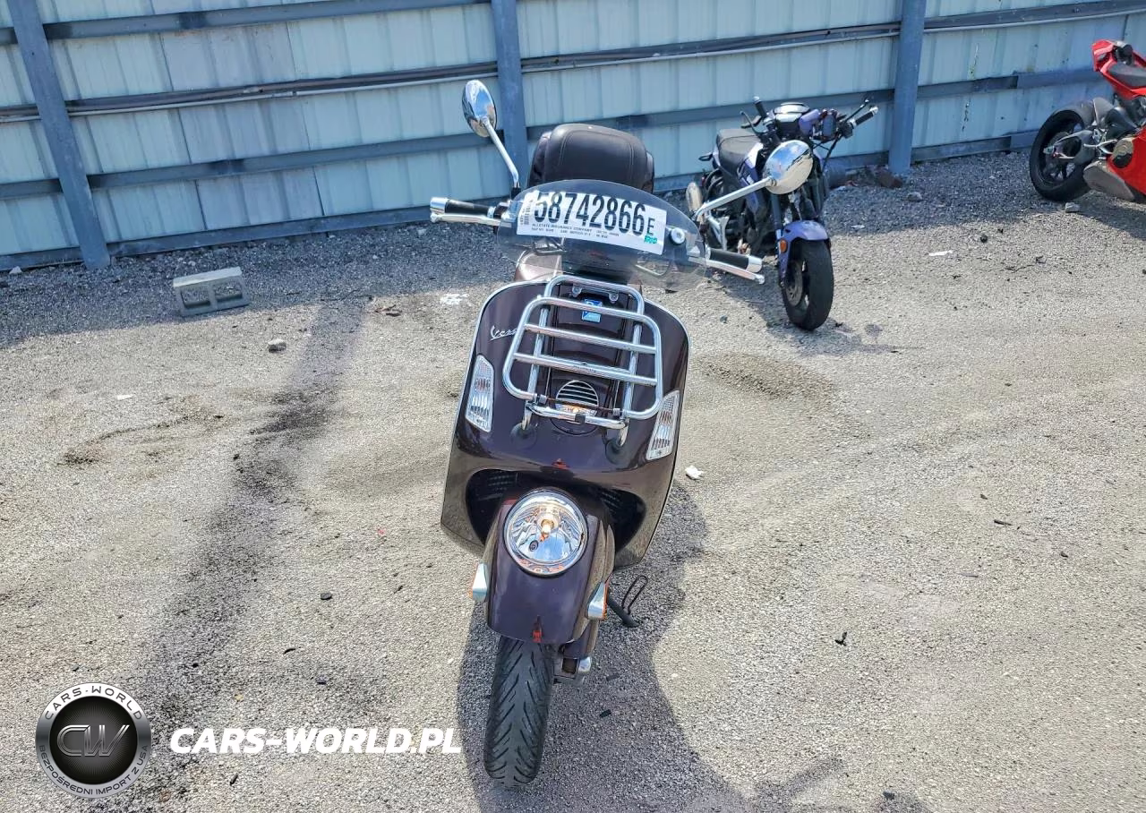 2013 Vespa Gts 300 Super VIN:ZAPM459L7D5901695 - 2